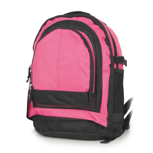 Under Seat Ryanair Backpack Bag 40x25x20cm Buckle Black Pink